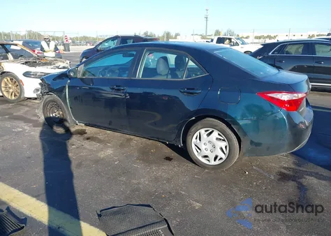 2019 Toyota Corolla Le из США, поврежденный, VIN 5YFBURHE5KP931085